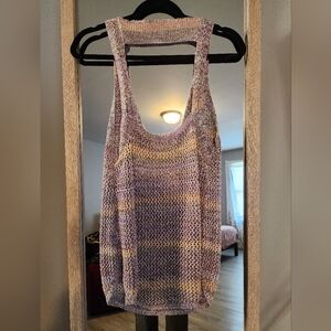 Stylish Multicolor Knit Women's Bag